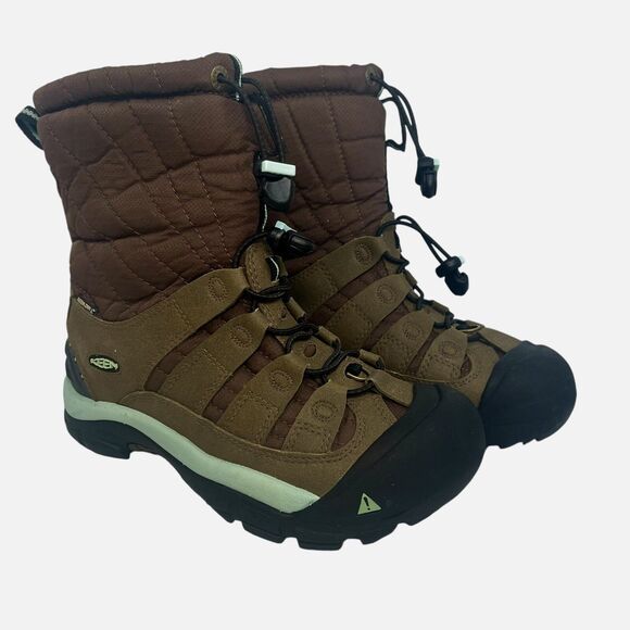 Keen Shellback Keep Warm Winter Snow Boots 200G Insulation Brown Women Size 7 - Picture 1 of 6